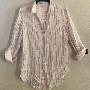 Candie’s Stripped Button Down Shirt 💖💕✨